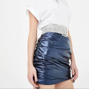 LIONESS Ghost Mini Skirt Navy